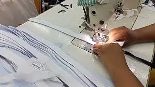 Collar Tape Attach At Collar Band
