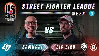 Samurai (Luke) vs. Big Bird (Ken) - FT2 - Street Fighter League Pro-US 2022 Week 3