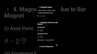 Class 12 Physics &ndash; Chapter 5: Magnetism & Matter (Full Revision)
