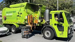 GFL Side Load Garbage Trucks in Surrey
