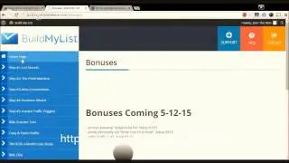Build My List Member Area Review - Building An Email List for Internet Marketing