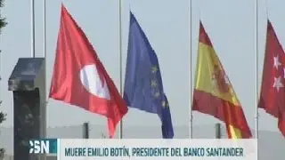 Muere Emilio Bot&iacute;n, presidente del Banco Santander