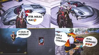 BGMI PORCHE NEW CAR INGAME LOOK LIKE A BEAST | GAMEPLAY KA SAWD LELO😜