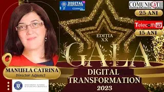 Manuela CATRINA, DNSC @ GALA DX 2023: Vom fi și mai activi &icirc;n educația pentru securitate cibernetică