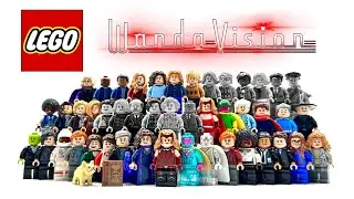 LEGO WANDAVISION | Витрина минифигурок, созданных по индивидуальному заказу!
