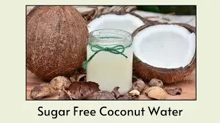 Keto and Carnivore Friendly High Potassium Foods Recipe/Drink Coconut Water With No Sugar