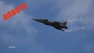 Saab Gripen Flight Demonstration - Farnborough Airshow