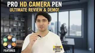Hidden Camera Pen Review 2025 | Secret Spy Pen Test (6.5/10 Quality + Writing Test!)
