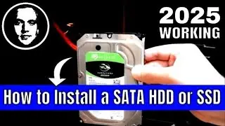 How to Install a SATA Hard Drive or SSD - Windows 10/11 2025 Working Tutorial