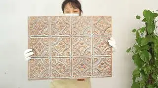 PLB10 Weather copper ceiling tiles