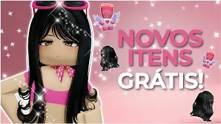 LAN&Ccedil;OU! PEGUE AGORA NOVOS ITENS GR&Aacute;TIS NO ROBLOX! 🩷