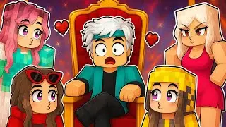 TODAS QUEREM BEIJAR o GOTEN no Minecraft 