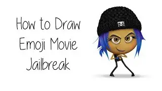 How to Draw Jailbreak From the Emoji Movie 2017