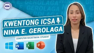 Kwentong ICSA featuring 𝐌𝐬.𝐍𝐢&ntilde;𝐚 𝐄. 𝐆𝐞𝐫𝐨𝐥𝐚𝐠𝐚 || 𝐂𝐨𝐦𝐩𝐮𝐭𝐞𝐫 𝐒𝐞𝐜𝐫𝐞𝐭𝐚𝐫𝐢𝐚𝐥 𝐂𝐨𝐮𝐫𝐬𝐞 with icsa