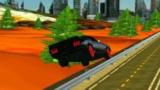 beam drive road crash 3d