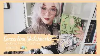 Make your Own Concertina Sketchbook (with sketchbook tour!) | Kickstart Your Creative Practice ep.1