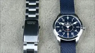 On the Wrist, from off the Cuff: Cincinnati Watch Co. &ndash; P-40M Blue, Even Better in Blue!