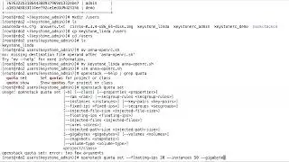 153  Managing Quota in Openstack