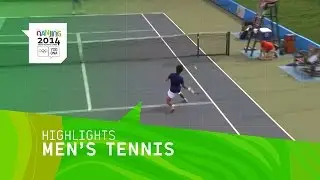 Men's Tennis Quarter Final - Highlights | Nanjing 2014 Youth Olympic Games