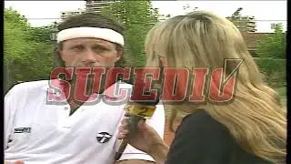 Guillermo VIlas NUNCA VISTO. Habla de su último año como profesional (1989) y anticipa su retiro,