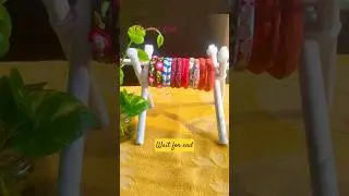 bamboo bangle stand ✨#creative flair#creative #art #musicgenre #diy #musicstyle