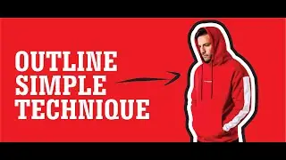 Coreldraw Outline Techniques For Experts & Beginners - Ahsan Sabri