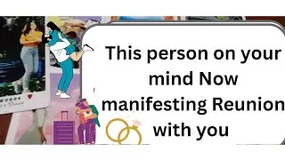 SOMEONE on your mind Now Manifesting Reunion with you now 23rd January 🥰✅❤️