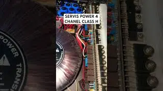 Servis Power 4-kanałowy klasy H