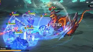 Destiny Summoner - Guild Boss team damage