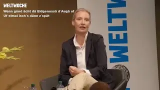 Alice Weidel warnt die Schweiz: &bdquo;Bilaterale III gef&auml;hrden unsere Souver&auml;nit&auml;t&ldquo; | Interview Weltwoche
