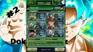 Infinite Dragonball History (BEST future saga team)🤯🤯 dokkan battle #2