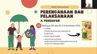 Video Presentasi Laporan Penjualan Cassava Crunch 