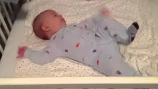 Good Morning Baby: Baby Playing in Crib | Urban Beachbum