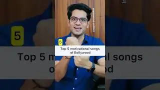 Top 5 motivational songs of Bollywood 🎥