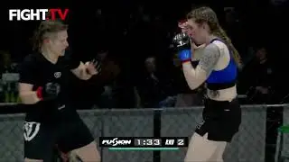 ⚠️Gabrielle Coppedge in BIG TROUBLE! 🥊 GABRIELLE COPPEDGE 🆚 STEPHANIE DIGIULIO🏆125LB BOUT @FIGHT.TV💥