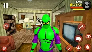 Power Monster Ninja Hero Simulator - Web Swinging Superhero - Android Gameplay