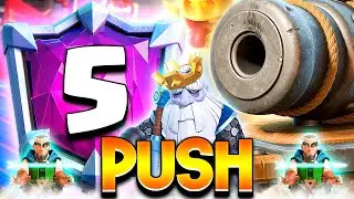 TOP 5 IN THE WORLD WITH 8000 TROPHIES - CLASH ROYALE