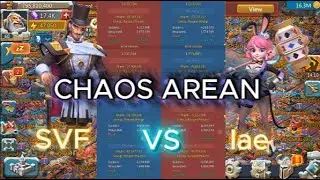 UNBELIEVABLE CHAOS ARENA FORT WAR! Guilds Clash Hard with Massive Rallies and Strategic Plays