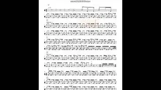 [Preview] Siva-The Smashing Pumpkins(108)-drum sheet music,drumtab,drumscore,드럼악보