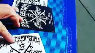 Custom painted skateboards/longboards