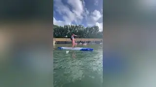 Looks like they're humping their paddle