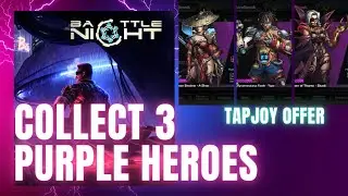 Battle Night:Cyberpunk RPG | How To Collect 3 Purple Heroes Faster | Tips & Tricks
