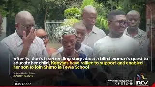 After 'Nation' story, Kenyans rally to support blind woman in quest to educate her child