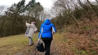 Autistin Polina. 26 Jänner 2025. Gruppenwanderung. Vor einem Jahr.