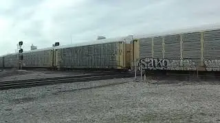 CSX 586 Leads Autoracks - 1/23/2026