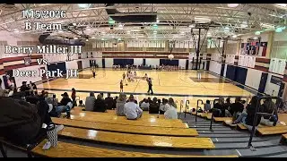 1/15/2026 - 7th Grade &ndash; B Team - Game 5 - Berry Miller JH vs Deer Park JH