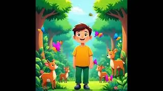 walking Rohan forest #cartoon #kidsvideo #forestcartoon #viral #trending
