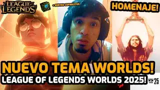 Un BONITO HOMENAJE - MI REACCION a la CANCION de WORLDS 2025 [Sacrifice ft G.E.M.]