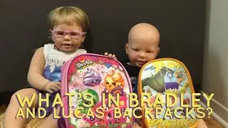What's In My Reborn Toddlers Backpacks?
