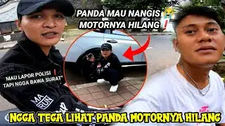 POOR PANDA, HIS MOTORCYCLE WAS LOST IN THE PARK ❗